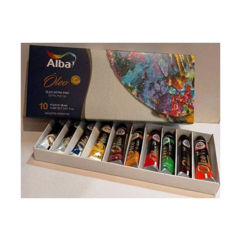Oleo Alba Set X 10 Unidades De 18 Ml