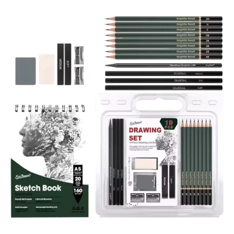 Xin Bowen Set De Dibujo 19 Piezas