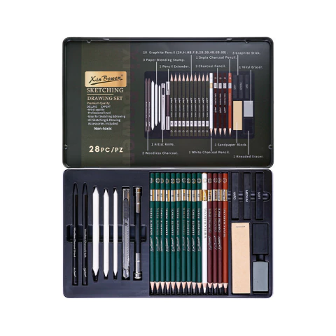 Xin Bowen Set De Dibujo 28 Piezas