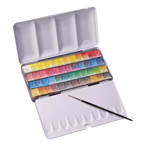 Acuarela Sennelier Artista Profesional 48 1/2 Pastil +pincel