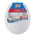 Tampa De Vaso Sanitário Assento Universal Oval Envolvente Cor Cinza-claro