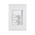 Conjunto 1 Interruptor Simples+2 Tomadas 10a Tramontina Liz