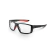 OCULOS DE PROTECAO SSRX-R CA 33870 HASTE VERMELHA S539 SUPER SAFETY