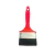 TRINCHA 4' LATEX E VERNIZ PRETA CABO VERMELHO 408 COMPEL