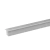 PERFIL LINE INDIVIDUAL ALUM EMBUTIR 3M 36X27MM 4 MOLAS 2 ACAB BRANCO FOSCO 41363011 BLUMENAU