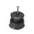 ISOLADORES PLASTICOS 24X24 PREGO 15X15 C 50 UN PRETO REUE