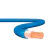 CABO NAX GTEPROM FLEX HEPR 16,0MM AZUL COBRECOM