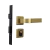 Fechadura Externa Roseta 40mm Mgm Módena Bronze