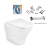 BACIA CONVENCIONAL GAP BRANCO COM ASSENTO TERMOFIXO E ITENS MONTAGEM ROCA C323727000 CELITE