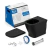 BACIA CONVENCIONAL GAP MATE BLACK COM ASSENTO TERMOFIXO E ITENS MONTAGEM ROCA C323727008 CELITE