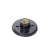 PLAFON PLASTICO SOQUETE PORCELANA E27 PRETO REUE