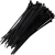 ABRACADEIRA DE NYLON PRETA 4.8X350 C 100 AN011 PARAMAX