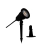 Espeto Spot Jardim Led Play Preto 5w Biv Luz Verde Ip65 - Blumenau