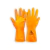 LUVA LATEX MULTIUSO REFORCADA ORANGE CA 32499 KALIPSO