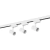 KIT TRILHO LED UP ALUMINIO 3 SPOTS 15W BIVOLT 6500K BRANCO 32156204 BLUMENAU