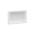 NICHO PAREDE PARA SOBREPOR DE POLIMEROS 28X40CM BRANCO 015304007 METASUL