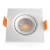 SPOT SUPER LED QUADRADO 5W 3000K BRANCO 05603 OUROLUX