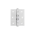 Kit 3 Dobradiças Para Porta De Madeira Cromado 3 X 2,5 Com Anel Mgm