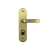 Fechadura Stilo Espelho Bronze Externa Mgm Cor Bronze Latonado