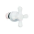 KIT REPARO 1/4 VOLTA ACABAMENTO PARA REGISTRO MARUJA BRANCO VIQUA