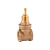 Registro De Gaveta Docolbase 1 25131000 Docol Acabamento Fosco Cor Dourado-escuro