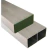 REGUA PEDREIRO BITUBULAR 2X1 2MT RB08 1300820 VERDE ALUREM