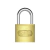 CADEADO 40MM ZAMAC LATONADO E COAT 00401 STAM