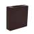 Arandela Clean Led Quadra 2f Abs 3w 3.000k Marrom Blumenau