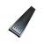 Grelha Ralo Linear Perfurada Em Inox 15x100cm Preto Agua