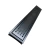 Grelha Ralo Linear Perfurada Em Inox 15x50cm Preto Agua