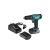 Parafusadeira Furadeira Impacto 18v Ws2390k2 Wesco 2 Bateria Cor Azul-turquesa