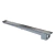 Ralo Linear Modulável Cinza C/ Grelha Cromada 70cm Herc