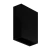 ARANDELA MINCE LED 80MM 4W 3000K PRETO 20453016 BLUMENAU
