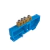 BARRAMENTO NEUTRO 02 02 FUROS P FIXACAO EM TRILHO DIN SOPRANO