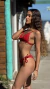 Triangulo Lula Morley Rojo - Marina Martorell Swimwear