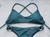 Top Afrodita Verde Marino - Marina Martorell Swimwear