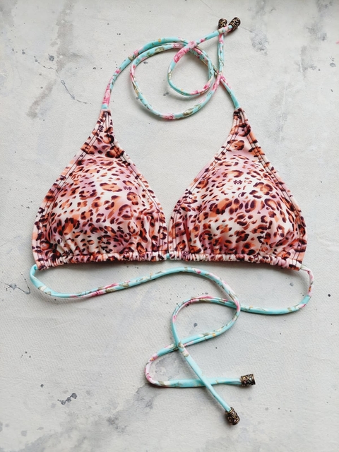 Triángulo Leopardo Rosa