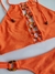 Top Argollas Naranja Luli - Marina Martorell Swimwear