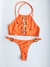 Top Argollas Naranja Luli - tienda online