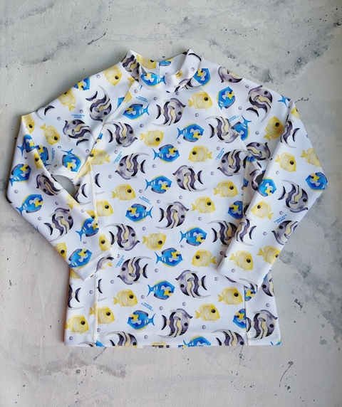 Remera Bauti Pecesitos Mangas Largas