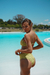 Culote Texturado Cuadrille Amarillo - comprar online