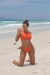 Top Argollas Naranja Luli