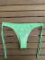 Colaless Regulable Glitter Verde Fluo en internet