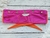 Bandeaux Bety Fucsia Combinado Naranja Luli Argollitas - Marina Martorell Swimwear