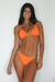 Top Ibiza Texturado Naranja