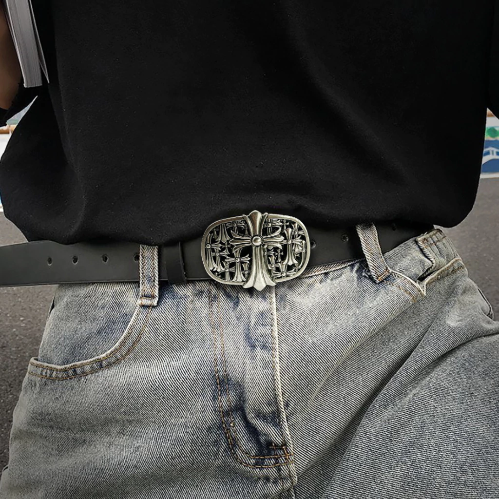 Cinturon Crosses "Chrome"