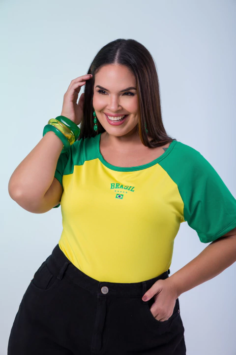 BLUSA BRASIL RAGLAN BL388
