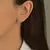 Brinco de Prata Filete Cravejado Ear Cuff - comprar online