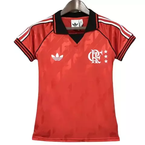 Camisa Flamengo Lifestyle 24/25 - Vermelho - (Feminina) - comprar online