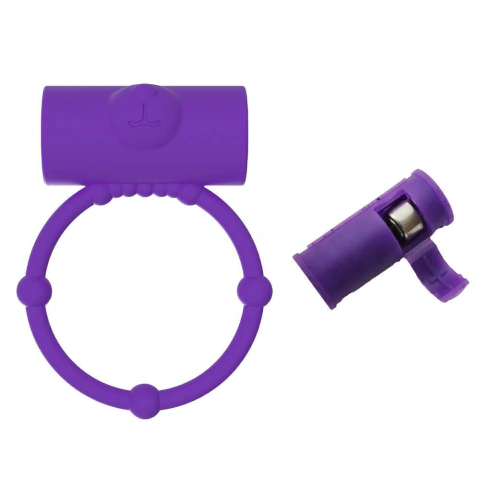 Anel Silicone Flexível com Cápsula Vibratória - Urso - YOUVIBE - AA003